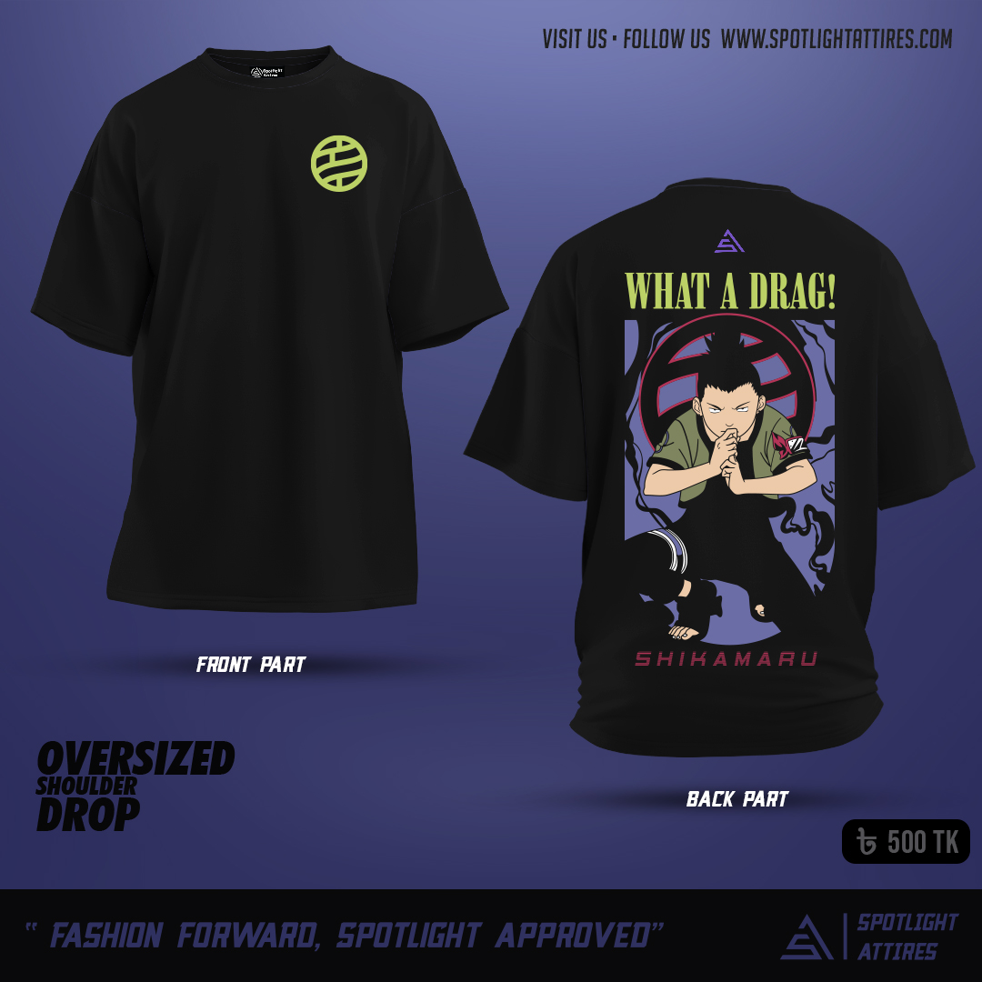 Picture of Naruto-Shikamaru Nara Drop Shoulder