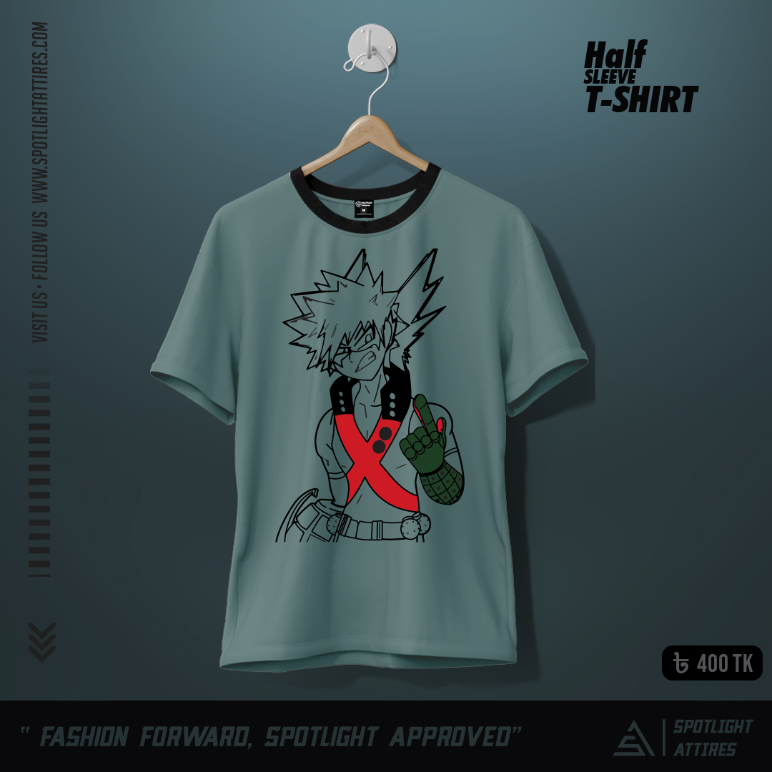 Picture of My Hero Academia - Bakugo Finger Anime T-Shirt