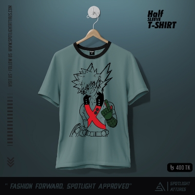 Picture of My Hero Academia - Bakugo Finger Anime T-Shirt