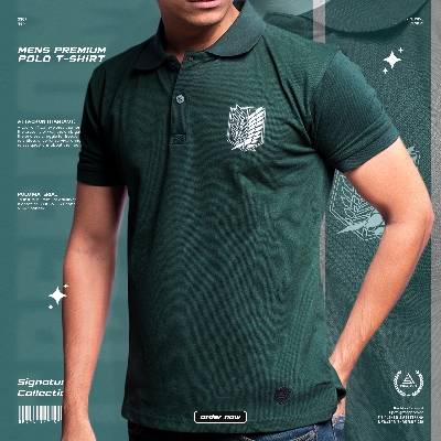 Picture of Attack On Titan - AOT Polo T-Shirt