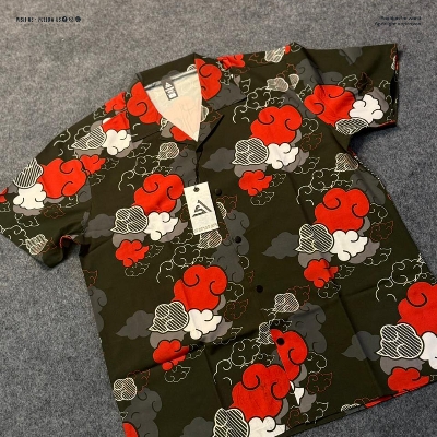 Picture of New Akatsuki Hawaiian Cuban Collar Shirt