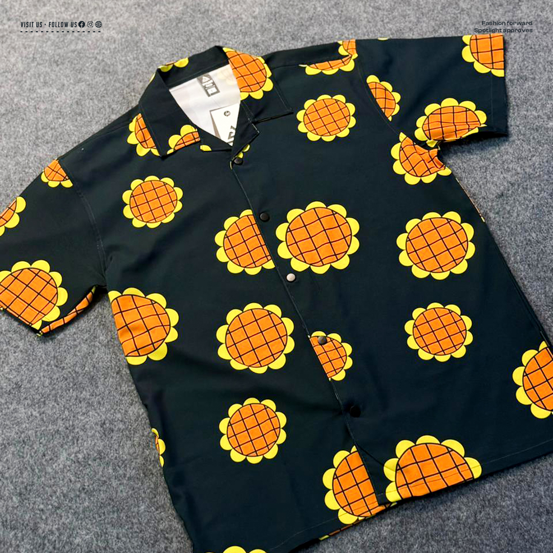 Picture of Luffy One Piece Hawaiian Cuban Collar Shirt