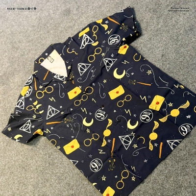 Picture of Harry Potter Hawaiian Cuban Collar Shirt !!
