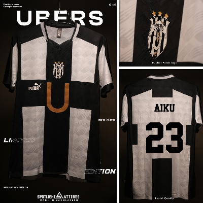 Picture of Spotlight Attires Blue Lock Fabric Aiku's Ubers Short Sleeve Jersey For Men (Player Version)
