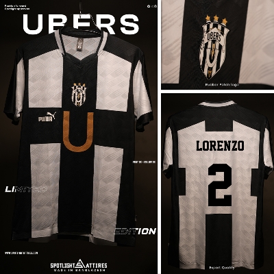 Picture of Spotlight Attires Blue Lock Jacquard Fabric Lorenzo's Ubers Short Sleeve Jersey For Men (Player Version)