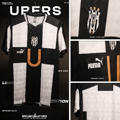 Picture of Spotlight Attires Blue Lock Jacquard Fabric Ubers Short Sleeve Jersey For Men (Player Version)