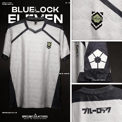 Picture of Spotlight Attires Blue Lock Jacquard Fabric Blue Lock Short Sleeve Jersey For Men (Player Version)