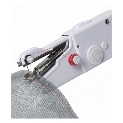 Picture of Premium Quality  Portable Handheld Stitch Cordless Battery Operated Mini Hand Sewing Machine For Home / Travel