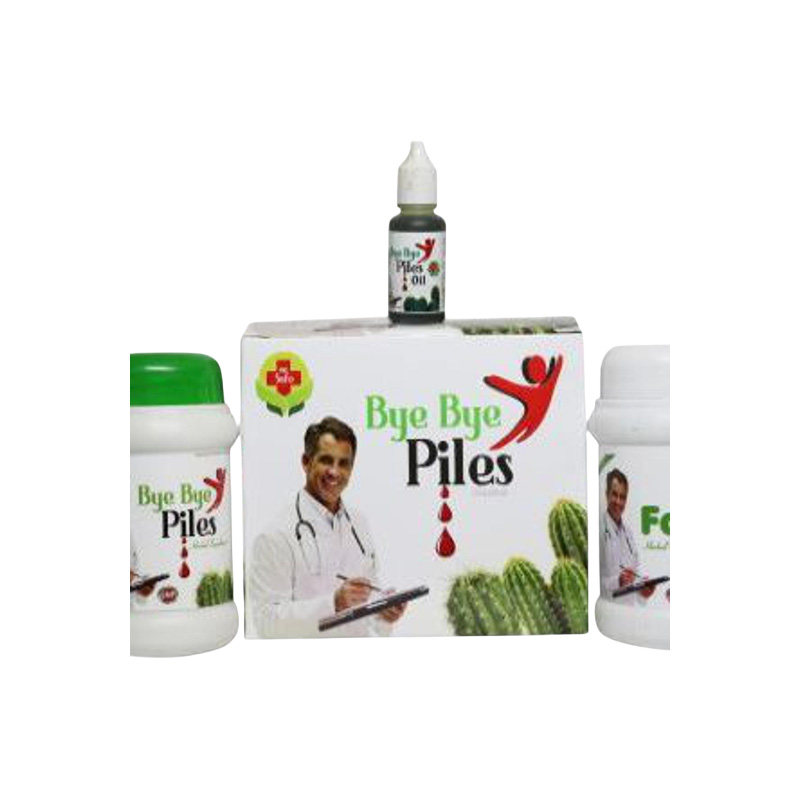 Picture of Bye Bye Piles Hemorrhoids Alternative Medicine Herbs Mixture
