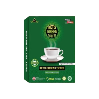 Picture of Weight Loss Slimming Elite Keto Green coffee with Genuine QR code contain Ganoderma for Women and Men The Best Fat Burner and The Natural Appetite suppressant and Increase Satiety