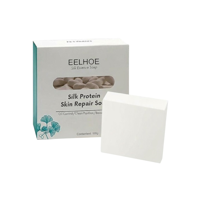 Picture of Original Eelhoe Skin Repair Essence Soap For Skin ferm Collagen Milk Whitening Soap,Silk Protein Skin Repair Soap,Skinferm Silk Protein Whitening Soap,Silk Protein Goat Milk Soap Bar,Exfoliating Soap,Skin Whitening Soap for Face Body