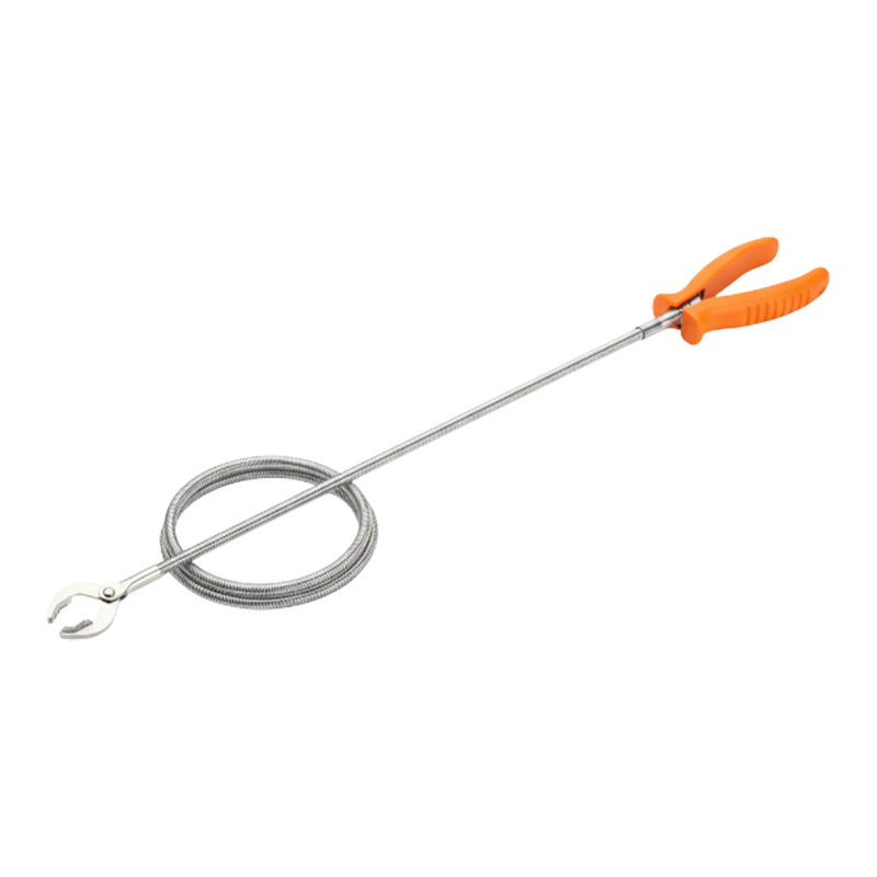 Picture of Telebrands AS Seen On TV 63 inches Sewer Cleaning Claw Stainless Steel Bendable Drain Cleaner