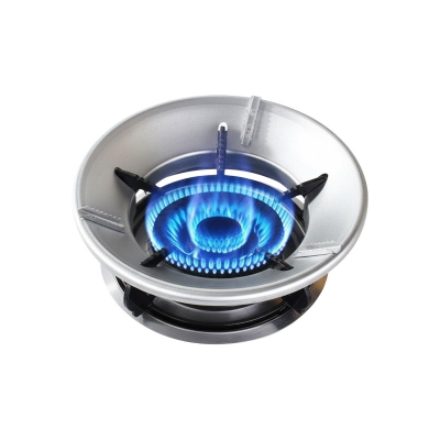 Picture of Energy Saving Gas Stove Cover Windproof Disk Windshield Bracket Universal Round Windproof Gas Stove