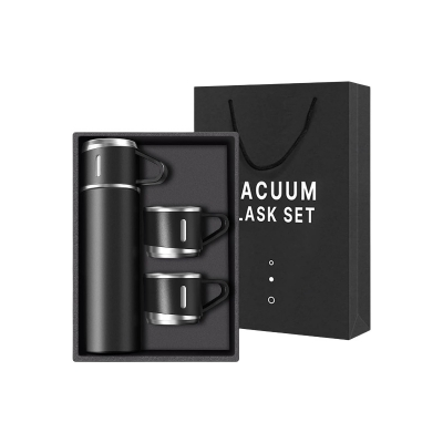 Picture of Stainless Steel Thermo 500ml/16.9oz Vacuum Insulated Bottle with Cup for Coffee Hot Drink and Cold Drink Flask Set| Bottle for Home, Office