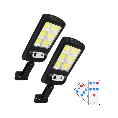 Picture of Solar Lights Outdoor, 3 Modes Solar Wall Lamp with Remote Control, 120 LEDs Solar Power Street Lights IP65 Waterproof for Garden, Pathway, Patio, Fence, Garage, Balcony and Stairs 1.5 Watt