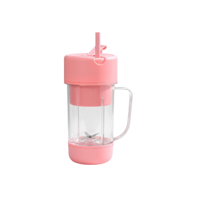 Picture of Small Portable Blender 420ML Electric Juicer Fruit Mixers Rechargeable Blender Small Juicer With Handle Waterproof Portable Juicer Cup Rechargeable Battery