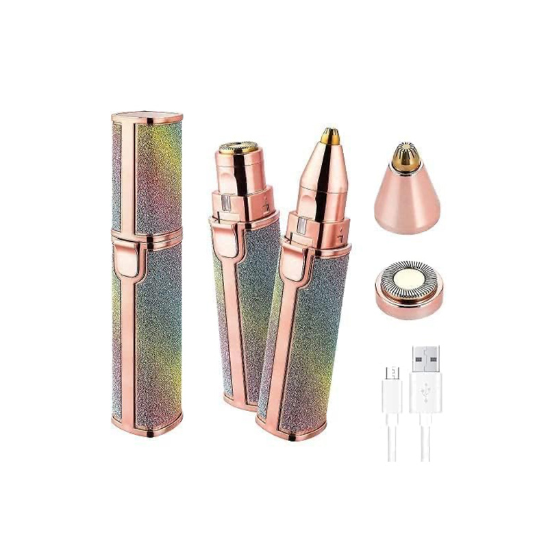 Picture of Eyebrow Trimmer for Women, 2 in 1 Rechargeable Facial Hair Remover