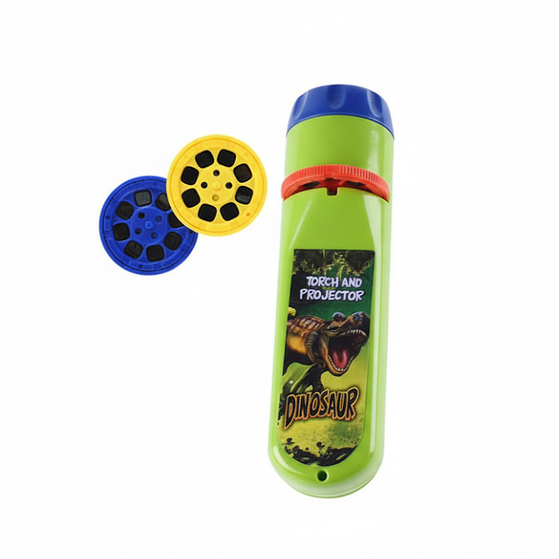 Picture of Torch Projector Projection Lighting Story Torches Light Toy Slide Lamp Educational Learning Bedtime Night Light for Children