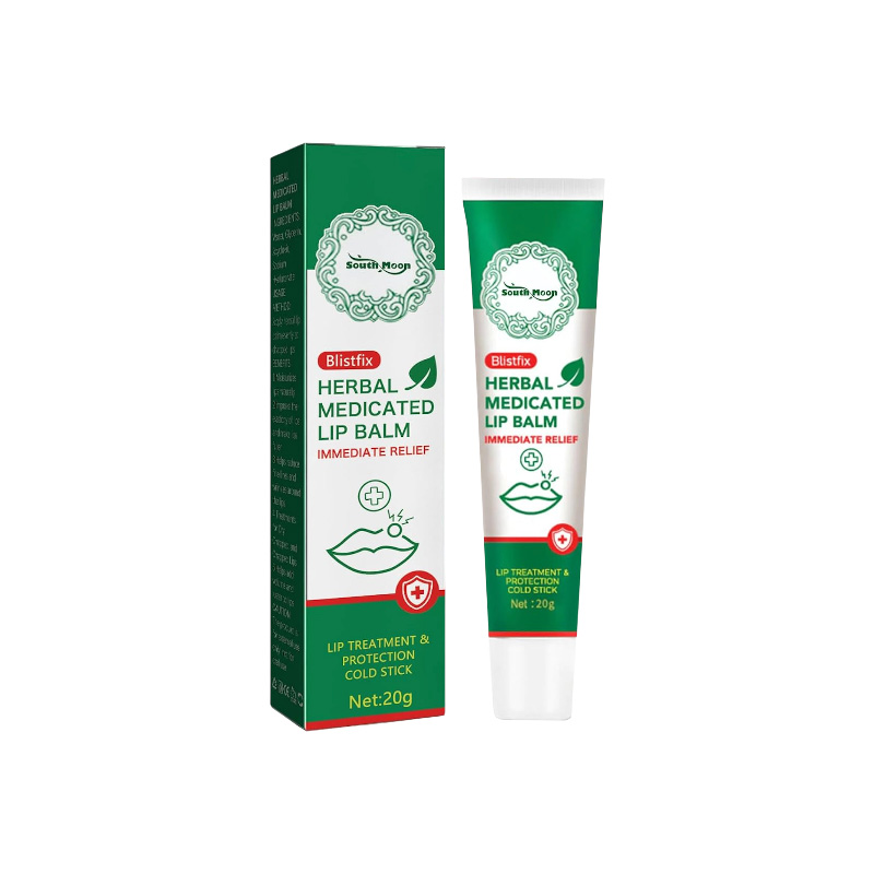 Picture of Moisturising Cream for Lips, Lip Balm, Intensive Smoothing Lip Balm, Lip Care for Dry Lips, Nourish and Soothing for Men and Women for Cracked Lips, 20 g