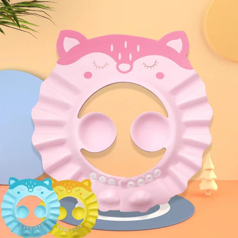 Picture of Exclusive Design New Model Cartoon Design Baby Shower Cap Baby Shampoo Cap