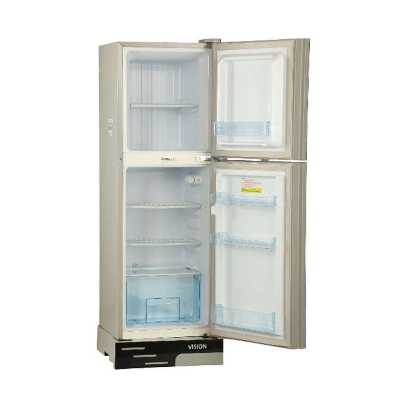 Picture of VISION Glass Door Refrigerator RE-142 Liter Dahlia Flower Top Mount