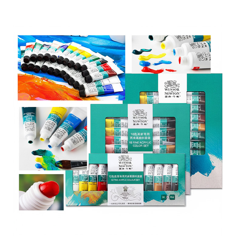 Picture of Winsor & Newton  Acrylic Colour 12/18/24 Shades 10 ml