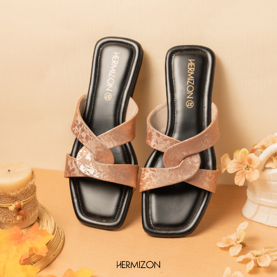 Picture of Lily Peach Summer Women's Sandals/Slippers/Flats/Slip Ons