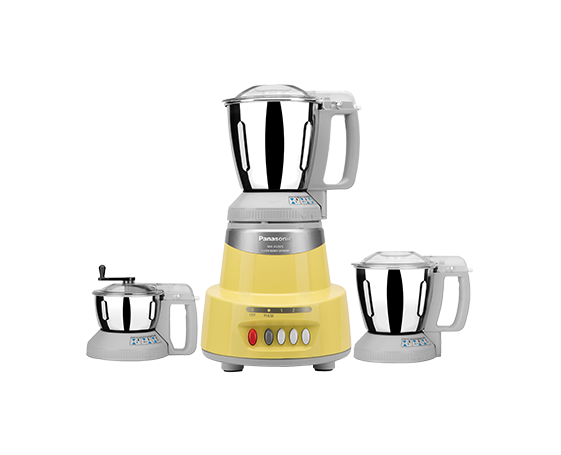 Picture of Panasonic 1500 Watt Mixer Grinder 3 in 1 Topaz Yellow (MX-AV325)