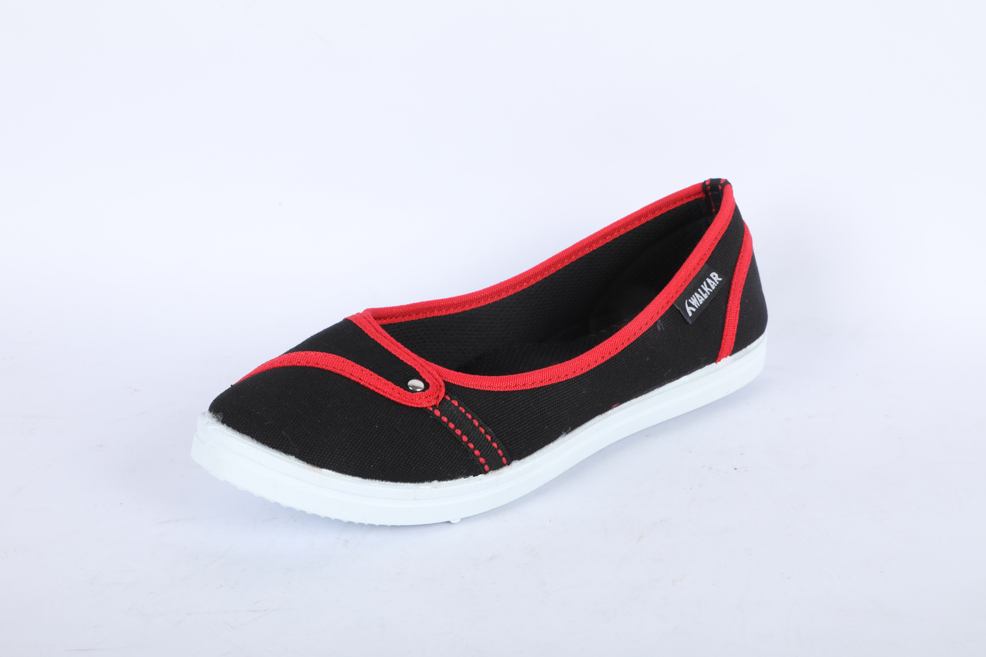 Picture of Women Ballet Flats Red-Black