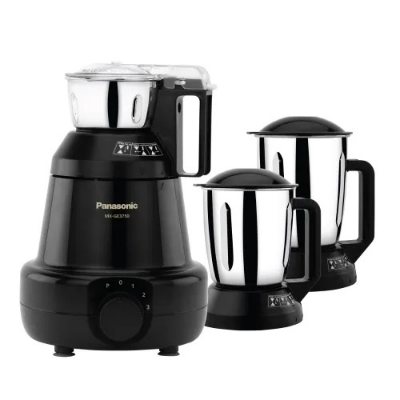 Picture of Panasonic 1200 Watt Mixer Grinder 3 in 1 Black (MX-GE3750)