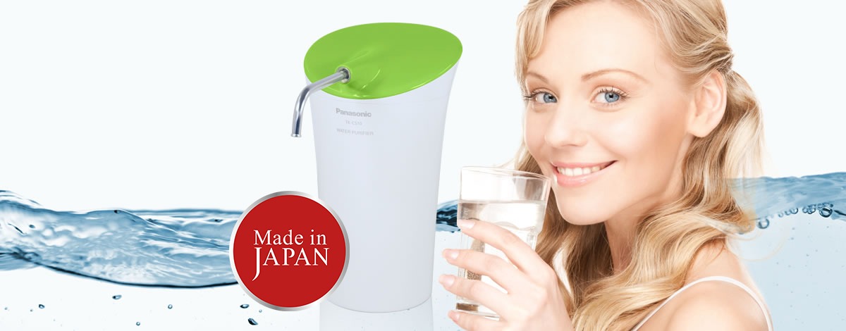 Picture of Panasonic Water purifiers Lime and White(TK-CS10)