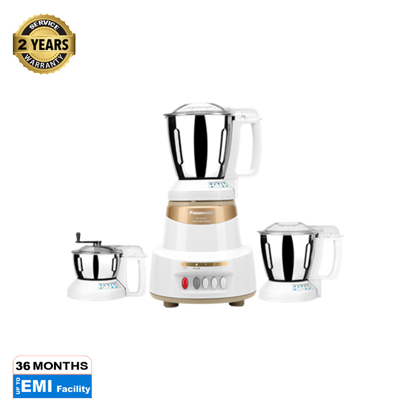 Picture of Panasonic 1500 Watt Mixer Grinder 3 in 1 Marbel Gold (MX-AV325)