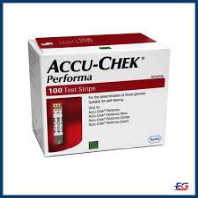 Picture of Accu Chek Performa Blood Glucose Test Strips - 100 Pieces