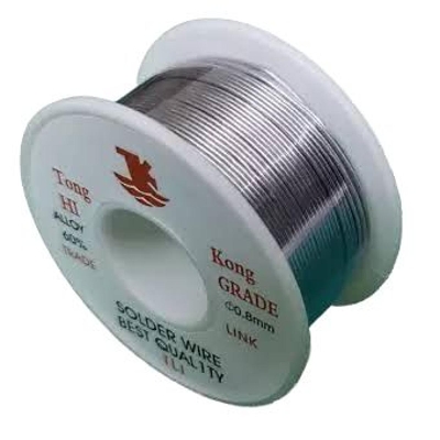 Picture of Tong Kong Soldering Lead 60% Alloy Welding Solder Wire Spool Reel 0.8mm DIY Hobbyists Electronics