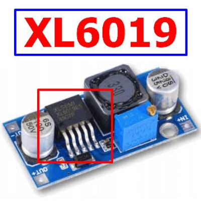 Picture of XL6009 DC-DC Booster module supply module output is adjustable Super LM2577 step-up module