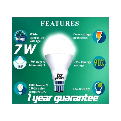 Picture of BZ JONAKI LED Bulb 7w B22(Pin)/E27(Patch) Bulb 7w B22(Pin)/E27(Patch)