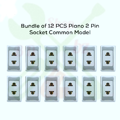 Picture of Bundle of 12 PCS Piano 2 Pin Socket Common Model