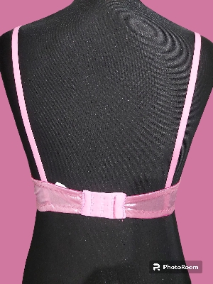 Picture of Soft bra light bra Summer Light and Small Chest Gathered Girl Comfort Simple Ping Color 1pice 32.34.36.38