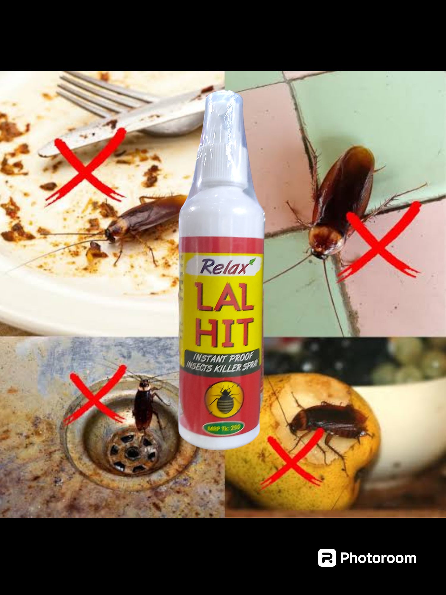 Picture of Extermination of cockroaches is a great medicine