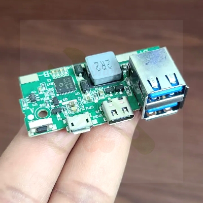 Picture of Fast Charge Power Bank Circuit Support 18W 3A Quick Charge 3.0 Type C Android Charging 2 USB Output Power