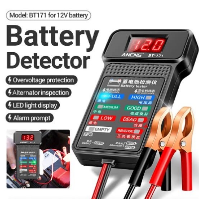 Picture of Digital Car Battery Tester Automotive Cranking Charging Analyzer GX 12V R5K5