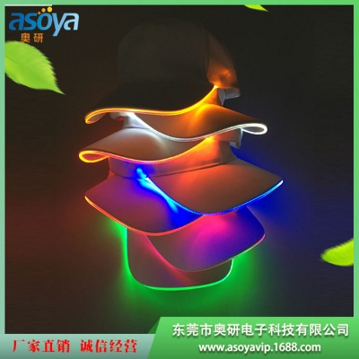Picture of Hat Cap Men LED Light Up Baseball Glowing Hats For Women Night Running Caps LED Luminous Club Party Hip Hop Golf Caps Visors