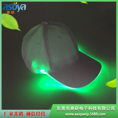 Picture of Hat Cap Men LED Light Up Baseball Glowing Hats For Women Night Running Caps LED Luminous Club Party Hip Hop Golf Caps Visors