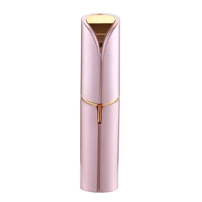 Picture of Portable Lipstick Shaped Electric Hair Remover For Women Painless And Effective Facial Hair Removal Home Razor Shaver Tool