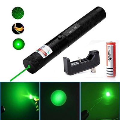 Picture of Green Laser Pointer Rechargeable Laser Pointer Laser Light Adjustable Focus Laser Light Professional Laser Light