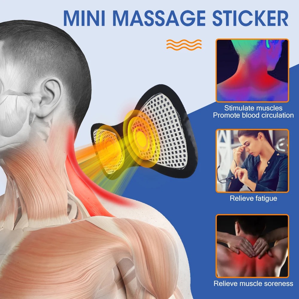Picture of Multi Functional Intelligent Mini Massage Stick Portable Neck Massager Shoulder and Neck Massage Stick USB Charging Model
