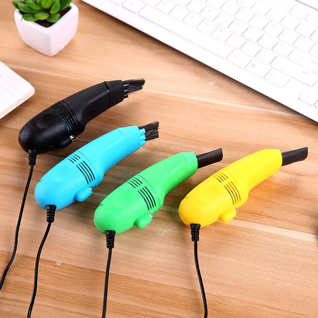 Picture of 1Pcs Portable Mini Handheld USB Keyboard Vacuum Cleaner Computer Dust Blower Duster for Laptop Desktop PC Cleaning Kit Tool
