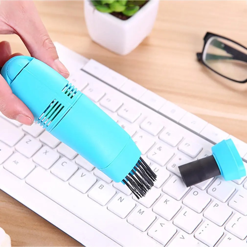 Picture of 1Pcs Portable Mini Handheld USB Keyboard Vacuum Cleaner Computer Dust Blower Duster for Laptop Desktop PC Cleaning Kit Tool