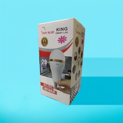 Picture of Rechargeable Light 20W Double Battery AC/DC Rechargeable LED Light Emergency Energy Saving LED Bulb Rechargeable Emergency Auto bulb 20 WATT