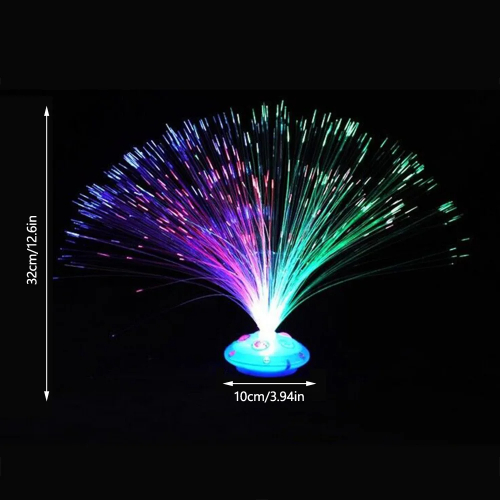 Picture of Fiber Optic Lights Color Changing Party Atmosphere Light for Festival Christmas Halloween Decoration Novelty Lamp Ambient[ no battery]